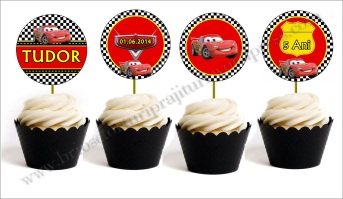 Set Toppers Personalizate The Cars