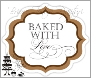 STICKERE BAKED WITH LOVE