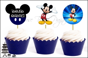 Set Toppers Personalizate Contur MICKEY MOUSE Nr. 2