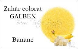 Zahar Colorat GALBEN - Banane