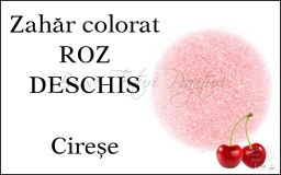 Zahar Colorat ROZ DESCHIS - Cirese