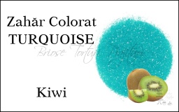 Zahar Colorat TURQUOISE - Kiwi